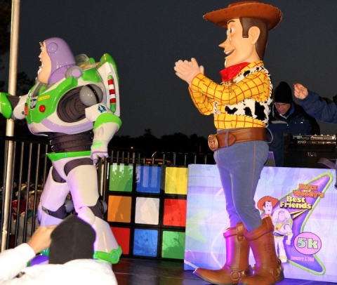 Disney and TSA Buzz and Woody Best Friends Marathon 2011