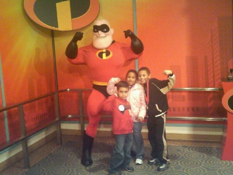 Fun at Disney with Dash and friends